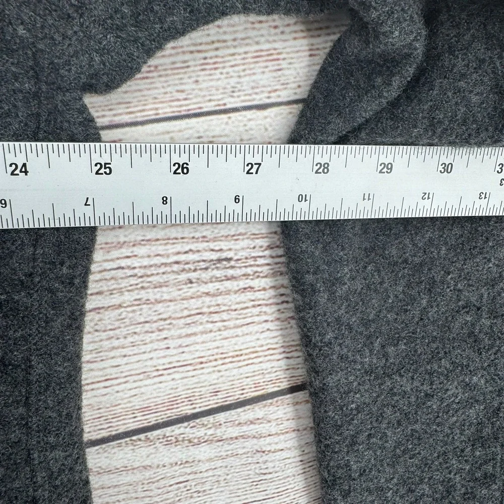 Buck Mason Wool Chore Coat Mens XXL Charcoal Grey 3-Button Blazer Jacket